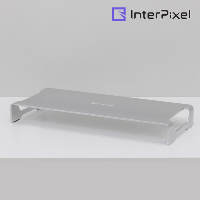 인터픽셀 알루미늄 모니터 받침대 IMT-M01 모니터선반 메탈거치대 두께5T