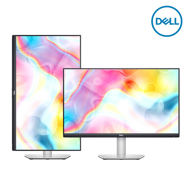 DELL 모니터 S2722QC 68.5Cm 평면 IPS 4K UHD 99%sRGB 3년보증
