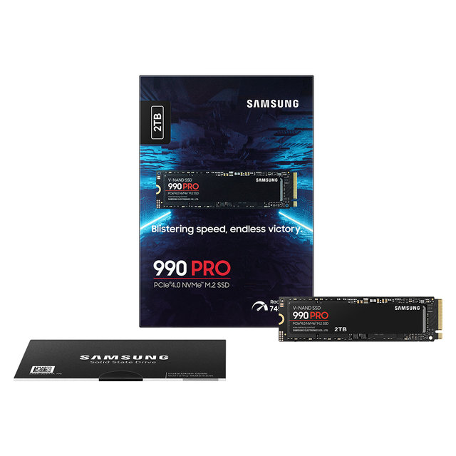 삼성전자 삼성 공식인증 SSD MZ-V9P2T0BW (정품) 990 PRO 2TB