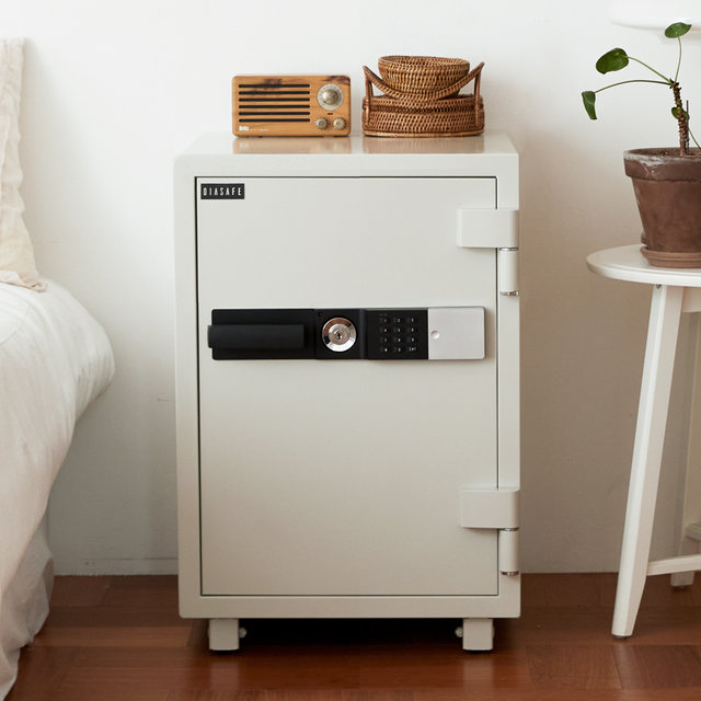 안전금고 ZE680 블랙/화이트100kg new 디지털락 60분 내화인증 자동잠김