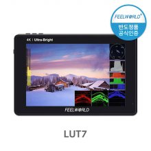 [국내인증 정품] [Feelworld] LUT7 필월드 카메라 4K 프리뷰 모니터 7인치 3D LUT 터치스크린 HDMI 2200NIT