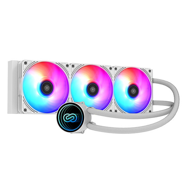 3RSYS Socoool 라니 SE 360 ARGB 화이트 수냉쿨러