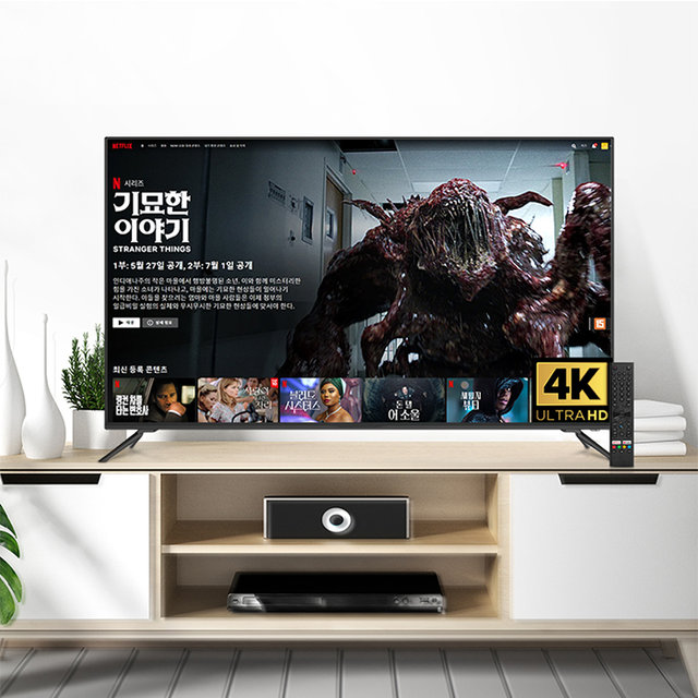 109cm UHD 안드로이드 스마트 TV A430ES9 UHD 스탠드형/택배
