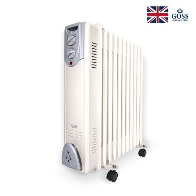 고스 라피드 전기 라디에이터 11핀 이동식 전기 히터 GSR-8311