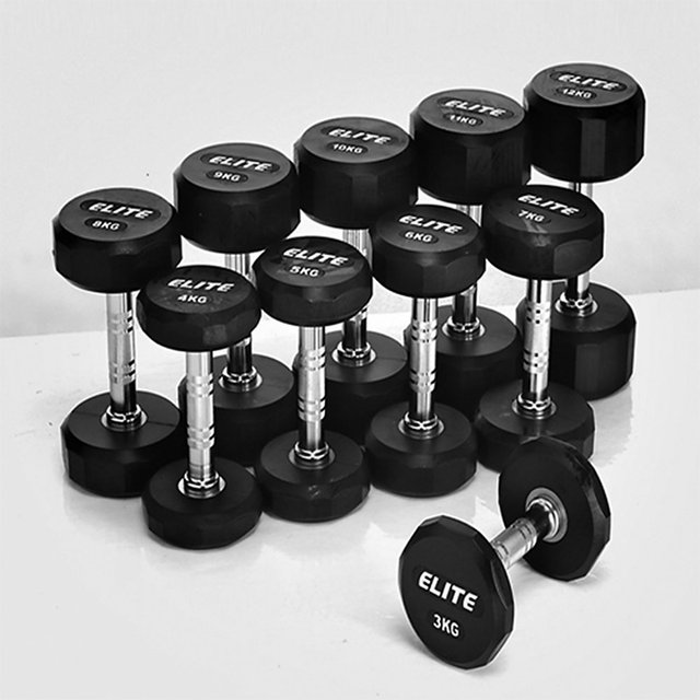 베스코 아령 PEV 12각아령 22kg 헬스 홈트레이닝 무게