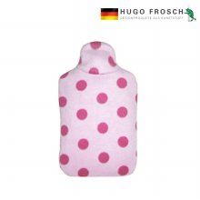 독일 휴고프로쉬 보온물주머니 핫팩 에코 주니어 핑크도트 0.8L