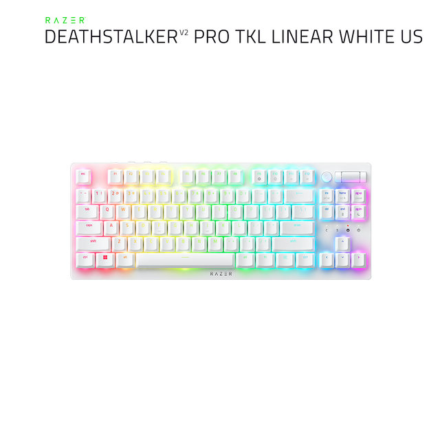 RAZER DeathStalker V2 Pro TKL Linear White (영문)
