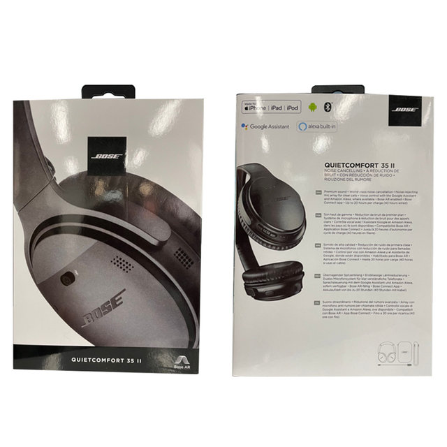 [해외직구] BOSE QC35 II 2세대 노이즈 캔슬링 무선 헤드폰/블루투스 헤드폰