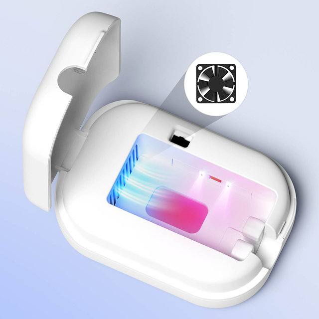 클린이퓨어Pro 바람건조 칫솔살균기 고온히팅 휴대용 유선 무선 겸용 UVC LED 살균