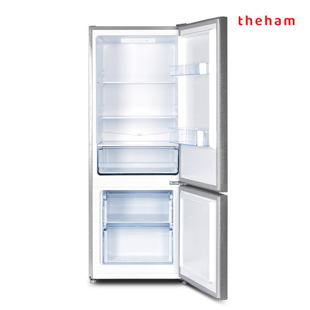 메탈 슬림 콤비 냉장고 R205D1-MS1BM 205L(기사 방문설치)