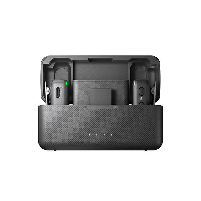 [포토리뷰 이벤트] 듀얼채널 무선 마이크[2TX+1RX+충전케이스][DJI-MIC]