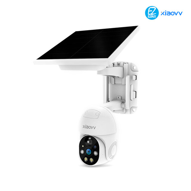 [해외직구] 샤오미 Xiaovv 실외 CCTV 스마트 홈카메라 XVV-1120S-P6 화이트 / WiFi / 태양열