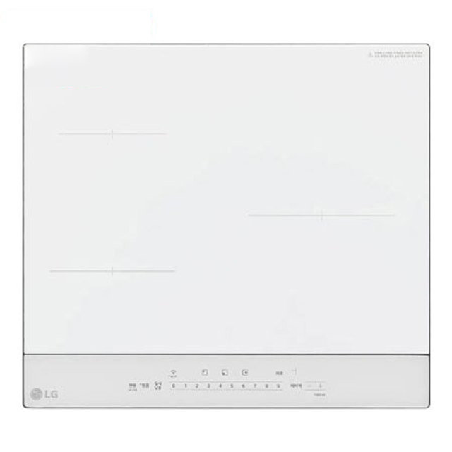 스탠딩 3구 인덕션 전기레인지 BEI3WWQT [ 150MM / 화이트 / ThinQ ]