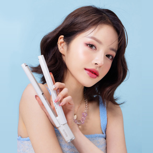 레이트 세라믹코팅 휴대용 플랫화이트 판고데기 RT-NVS1202