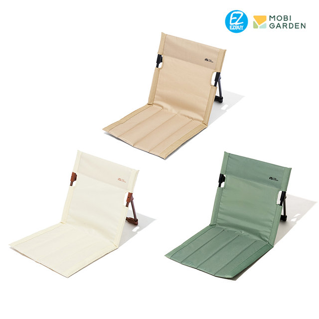 [해외직구] MOBIGARDEN 모비가든 캠핑 접이식 경량 등받이 좌식의자 NX21665053