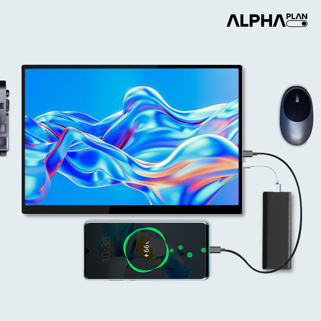 제우스랩 Z10T 휴대용 모니터 차량용 닌텐도스위치 플스 듀얼