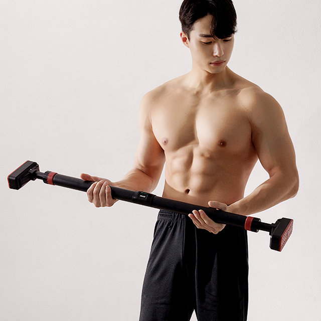 멜킨 락튼 문틀 철봉 가정용 실내 턱걸이 풀업바 장축