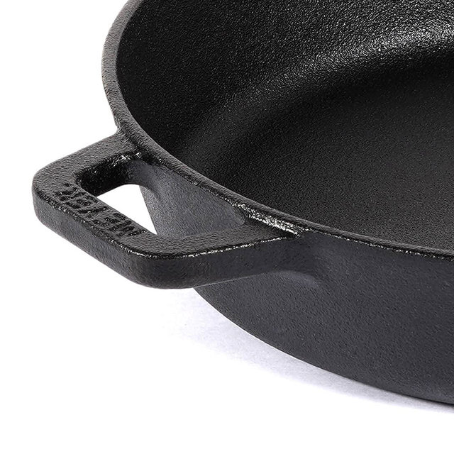 프리시즈닝 무쇠 주물 양손 프라이팬 26cm