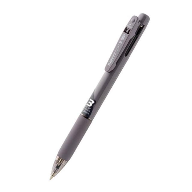 마이펜 세이프티클립 3색볼펜 0.38mm 앤티크퍼플 1EA