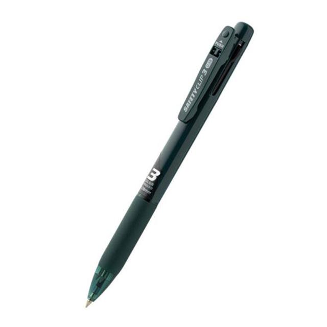 마이펜 세이프티클립 3색볼펜 0.38mm 미드나잇 1EA