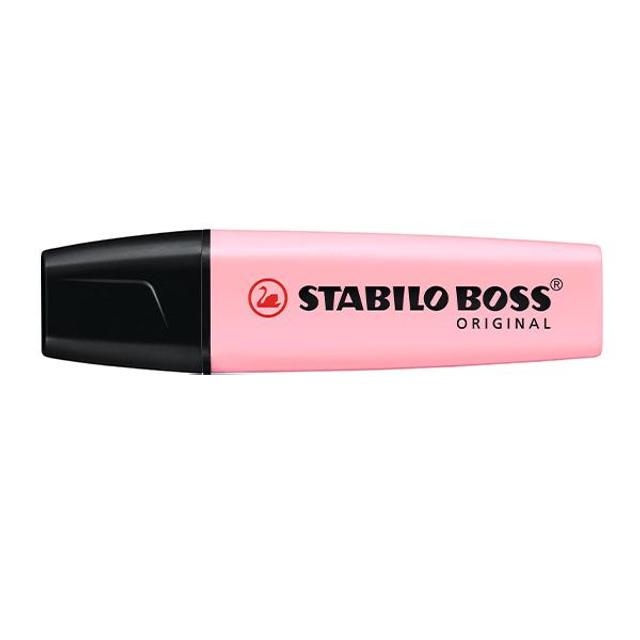 스타빌로 보스파스텔형광펜 2mm+5mm 핑크블러쉬