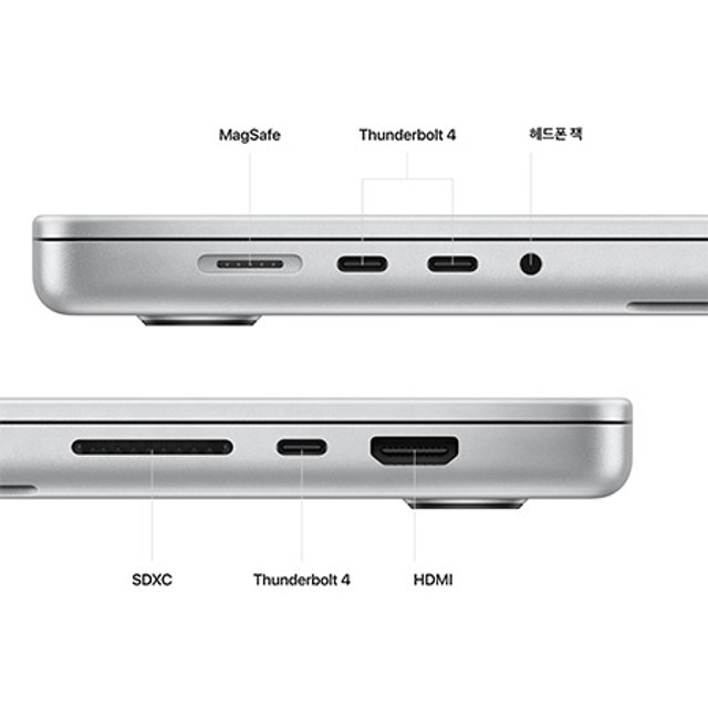 2023 맥북프로 16 M2 Max, 12코어 CPU, 38코어 GPU, 32GB RAM, 1TB SSD - 실버 [MNWE3KH/A]