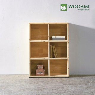 끌레 3단6칸 책장