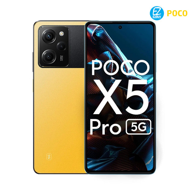 [해외직구] 샤오미 포코 X5 프로 5G 8+256GB 듀얼심 스냅778G 108MP 트리플카메라 5000mAh 67W 고속충전