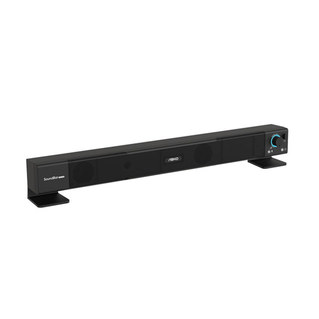S550 USB 컴퓨터 PC 사운드바 스피커 블랙