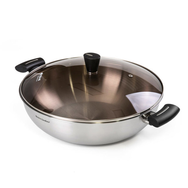 키친아트 인덕션겸용 전골냄비 28cm 찌개 나베 오뎅탕 감자탕 스텐냄비