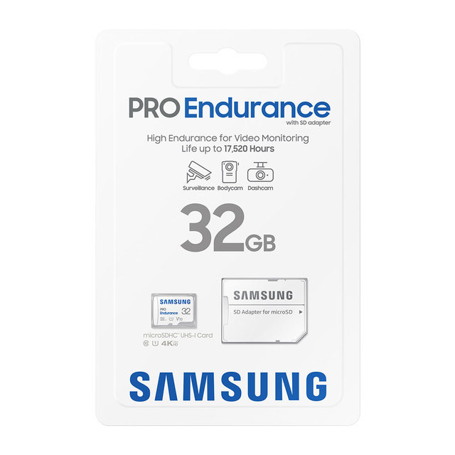 삼성전자 삼성 공식파트너 마이크로SD 메모리카드 PRO Endurance 32GB MB-MJ32KA/APC