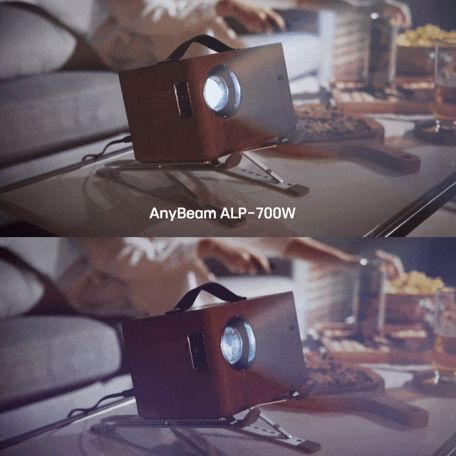 애니빔 스마트 FHD 안드로이드 빔프로젝터 ALP-700W 미니빔 넷플릭스