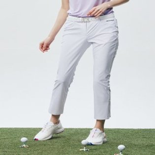 밑단 트임 여성 팬츠 [WHITE]