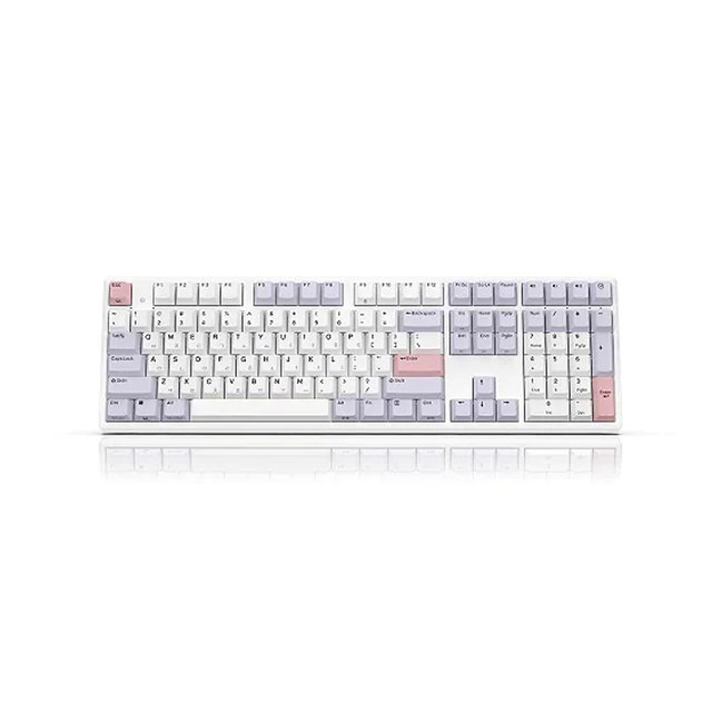 한성컴퓨터 GK898B 염료승화 EDITION 무접점 키보드 [퍼플하트] 유무선 노뿌스위치 108키 35g