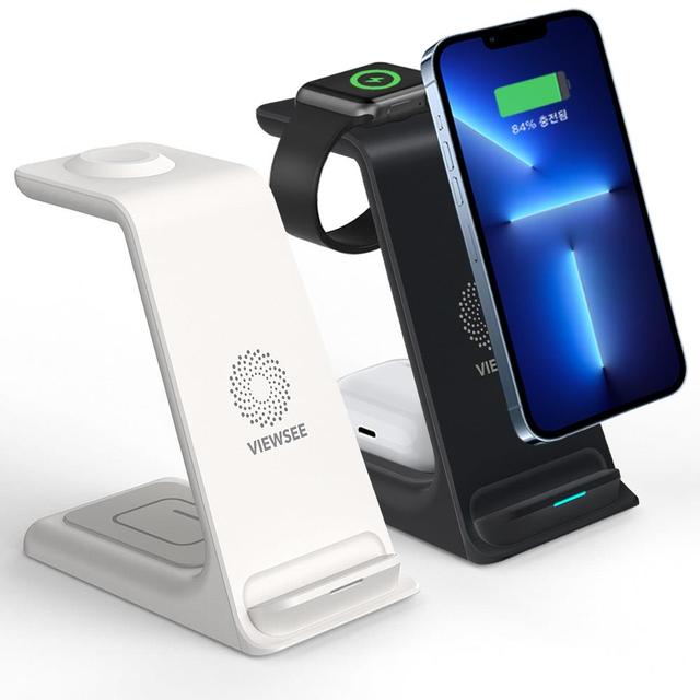 애플워치 3in1 무선 충전기 고속 15W 멀티 충전 패드