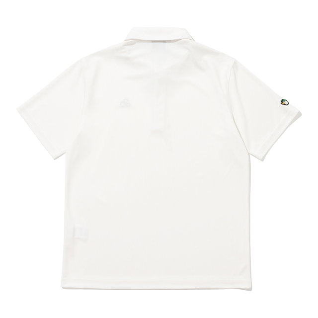 투에니더그 자수 카라 여성 티셔츠[OFF-WHITE]