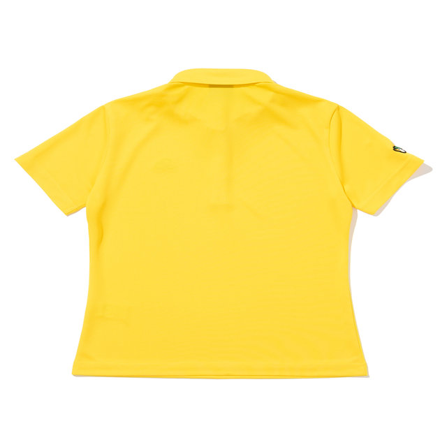 투에니더그 자수 카라 여성 티셔츠[YELLOW]
