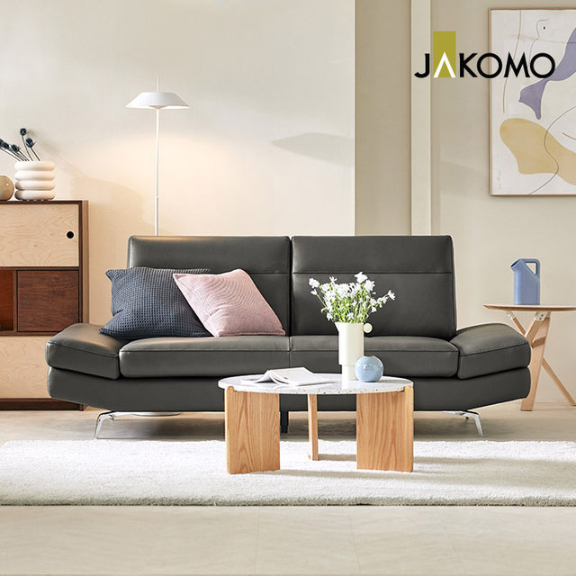 [4월특가+롯데2만]레이 3인 이태리 천연면피 소가죽 소파