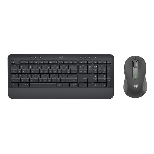 [정품]블루투스&무선 키보드+마우스 콤보 MK650[블랙]