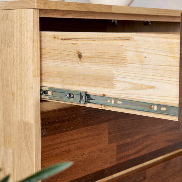 머피 5단 원목 서랍장 600 멀바우 안방 거실 북유럽