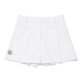 여성 플리츠 큐롯 팬츠[WHITE]