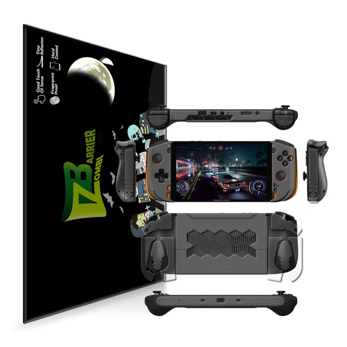 좀비베리어 ONE X PLAYER MINI PRO 6800U 측,후면 전신 외부 보호필름 2매