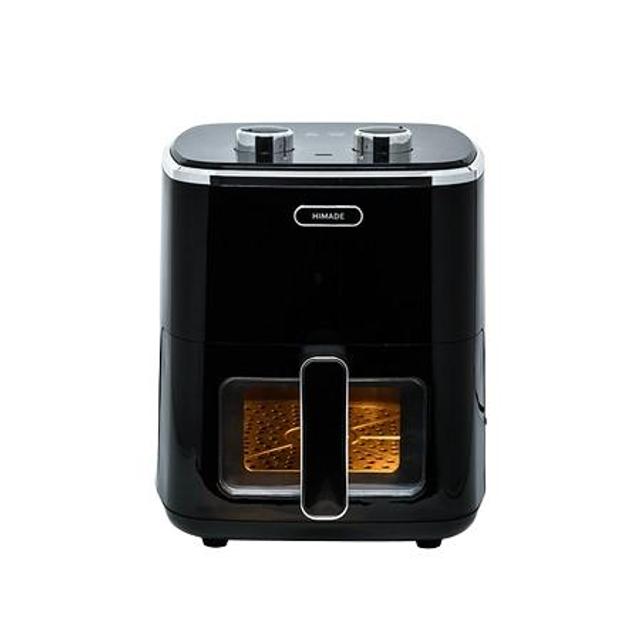 속 보이는 5L 에어프라이어 HJAF-G50BLACK