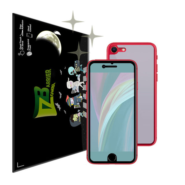 아이폰 SE2 올레포빅 고광택 액정1매+후면1매