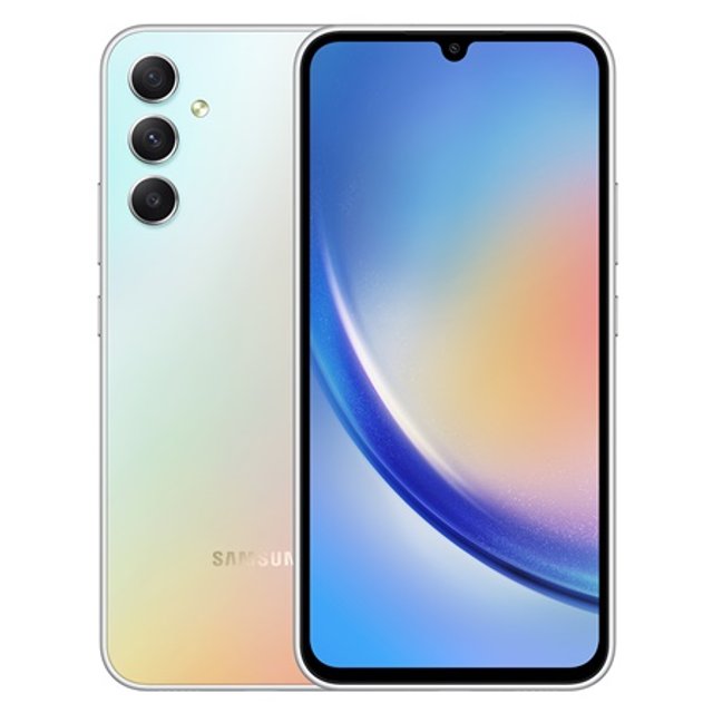 [자급제]갤럭시A34[128GB][실버][SM-A346N}