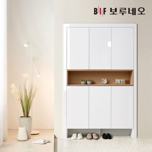 160cm 브링 신발장 붙박이 현관 아파트 맞춤 주문 제작 시공 현관장