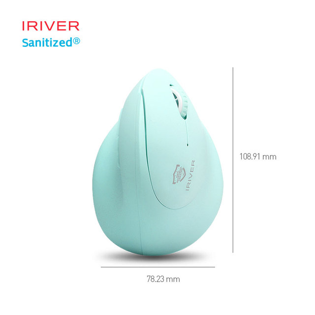 아이리버 항균 Medic-EM3 3채널 블루투스 겸용 인체공학 무소음 버티컬 무선 마우스