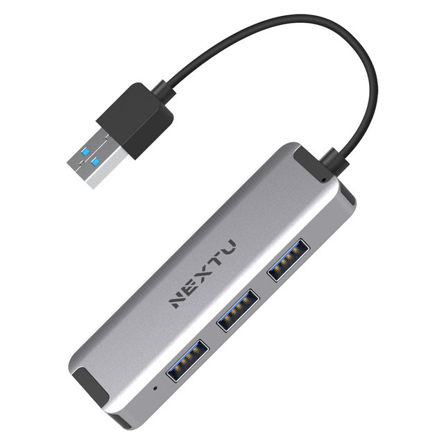 4포트 알루미늄 무전원 USB3.0허브 664U3