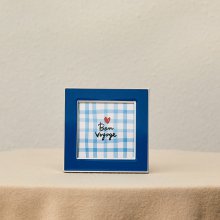 [모던하우스] 컬러 에나멜 프레임 3x3 블루