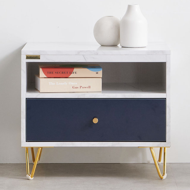 팝송 2단 서랍 침대 옆 협탁 500